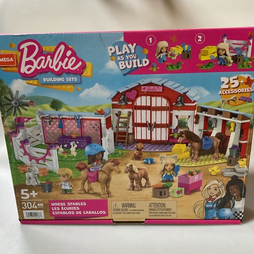 Barbie mega building set - mega, play
