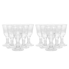 Lot de 12 mini-verres en