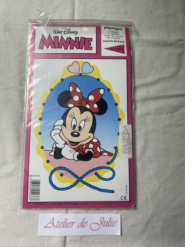 Jeu piquage minnie - piquage,