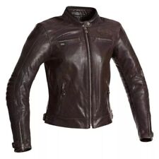 Veste Moto En Cuir Segura Iron Femme - Cuir - T4 (XL) - Marron - Lady Iro...