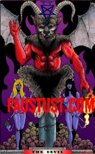 Faustust tarot devil - ''faustust'',