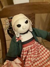 Bécassine poupée  en tissus