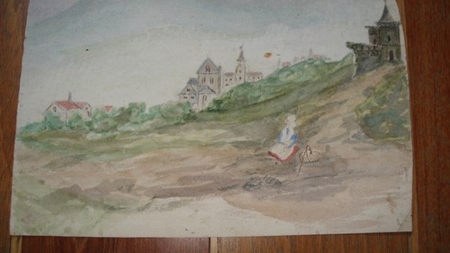 Aquarelle ancienne animée