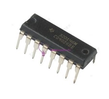 2PCS CD4026 CD4026BE IC CMOS Counters Decade/Divider DIP-16 new