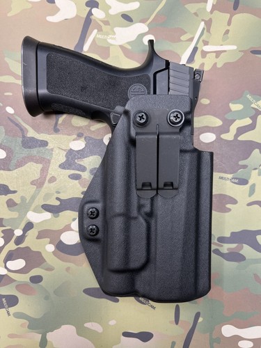 Black kydex iwb holster for - kydex,