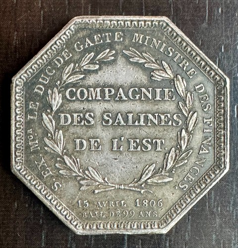 Jeton louis xviii 1814 - jeton,