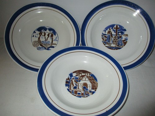 Lot assiettes creuses - lot,