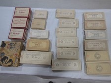 Lot de 20 boites de coton DMC