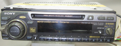 Car stereo sony - stereo, mdx-c5960r