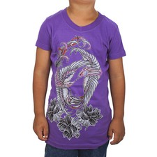 Ed Hardy Print Vneck Tunic