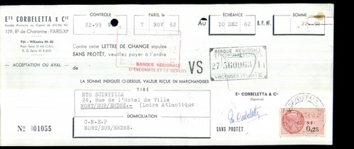 Ets corbeletta charonne - de,