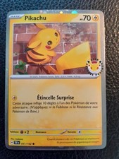 Carte pokemon promo pikachu - carte,