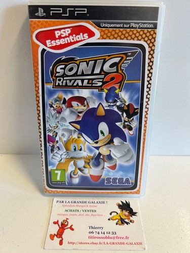 Jeu vidéo sonic rivals - sonic, sony