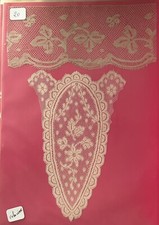 DENTELLE ANCIENNE   SUR CARTON