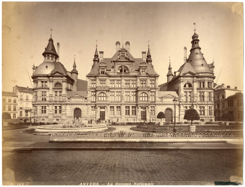 Belgique anvers la - anvers,, banque