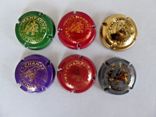 CAPSULES CHAMPAGNE TAITTINGER - LOT DE 6