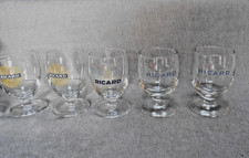 Lot de 5 Verres à pied Apéritifs Ballons RICARD