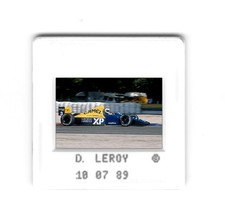 S392. Jonathan PALMER. Tyrrell F018. F1 GP 1989. Vintage 35mm diapo