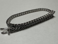 Bracelet Tennis or Blanc 18kt