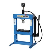 Presse hydraulique 10T avec Manomètre Presse Établi Atelier 180-355mm