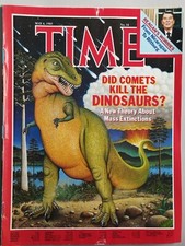 Time Magazine Collector MAY 1985  DID COMETS KILL THE DINOSAURS ?