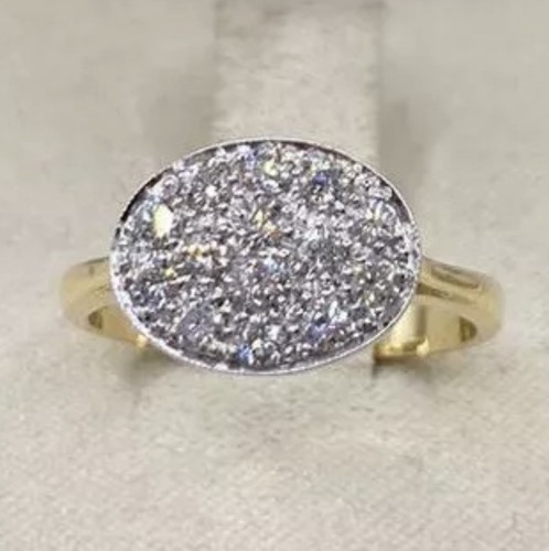 Bague bicolore 18kt - bague,