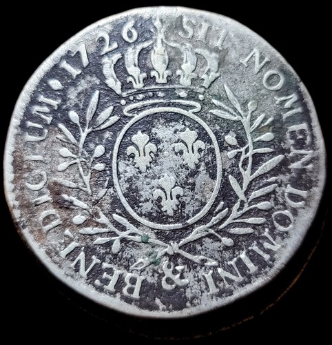 écu louis 1726 - 1/2,
