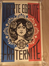 Affiche Obey signée –