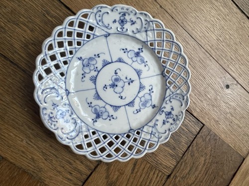 Assiette ajourée porcelaine - assiette,