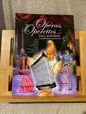 Opéras Opérettes partition Accordéon Raymond Valli éditions Lemoine