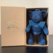Porte-clés Burberry Thomas Bear bleu sac breloque jamais utilisé B6