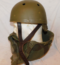 RARE CASQUE TANKISTE / CHARS DE COMBAT / EPOQUE ALGERIE / ETAT 100% ARCHI NEUF !