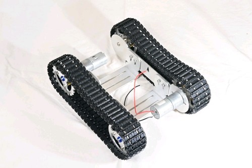Aluminum robot tank chassis - aluminum,