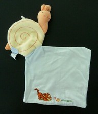 *. DOUDOU PLAT DISNEY BABY GSA TIGROU ESCARGOT BLEU ORANGE JAUNE ETAT NEUF*