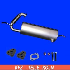 Smart Fortwo (451) 1.0 Système D'Échappement Silencieux+Kit / Partir Année 2009