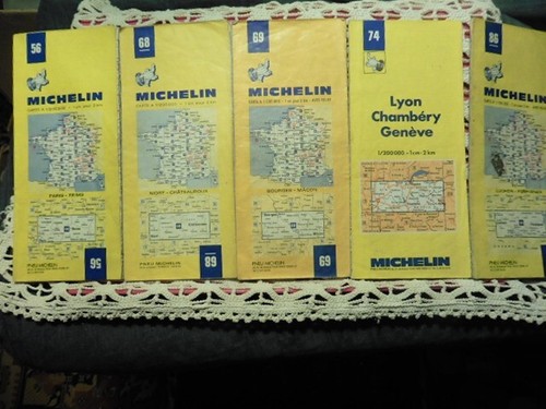 Lot cartes routieres - 5,