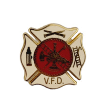 Broche pompiers américains
