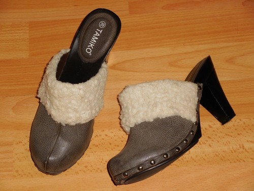 Mules sabots talon avec - talon,