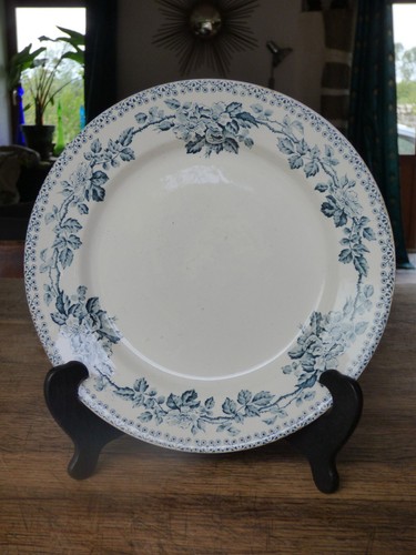 Assiette plate terre - terre, fer