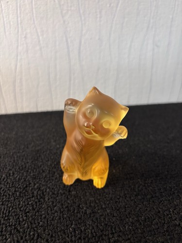 Ourson ambre cristal - en,