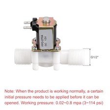 Electrovanne à eau DC12V 24V