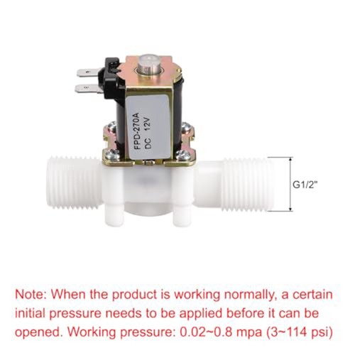 Electrovanne eau dc12v 24v - electrovanne,