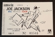ticket billet stub used place