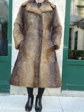 Manteau fourrure femme