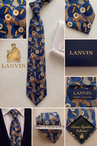 Cravate lanvin signature - cravate,