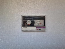 Cassette audio vintage SONY UX 90 de 1986 - Excellent état !!