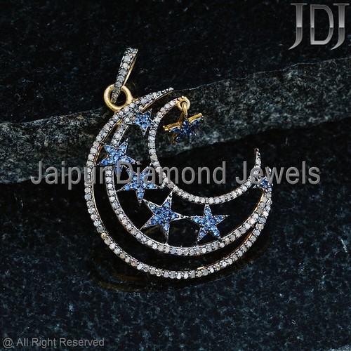 Diamants pavé saphir - diamants, bleu