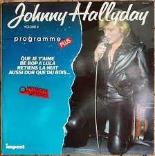 33t Johnny Hallyday - Programme Plus Volume 4 - IMPACT (LP)