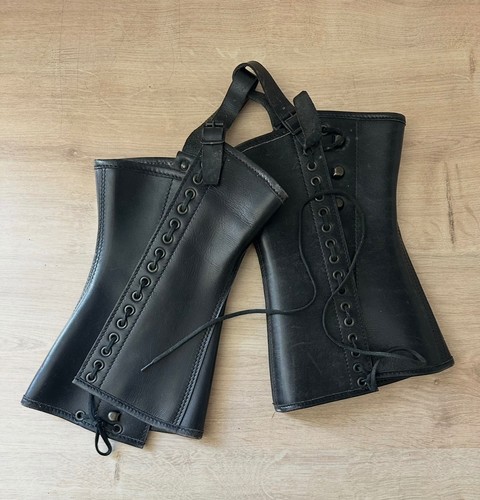 Paire guêtres jambières - de,