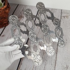 Dessous de plat vintage pliable & extensible en acier inoxydable 1970s France